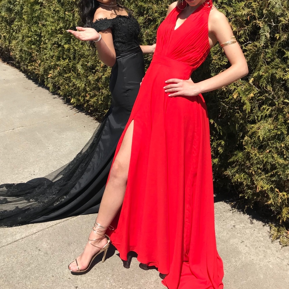 Red Prom Dress - Picture 3 of 3